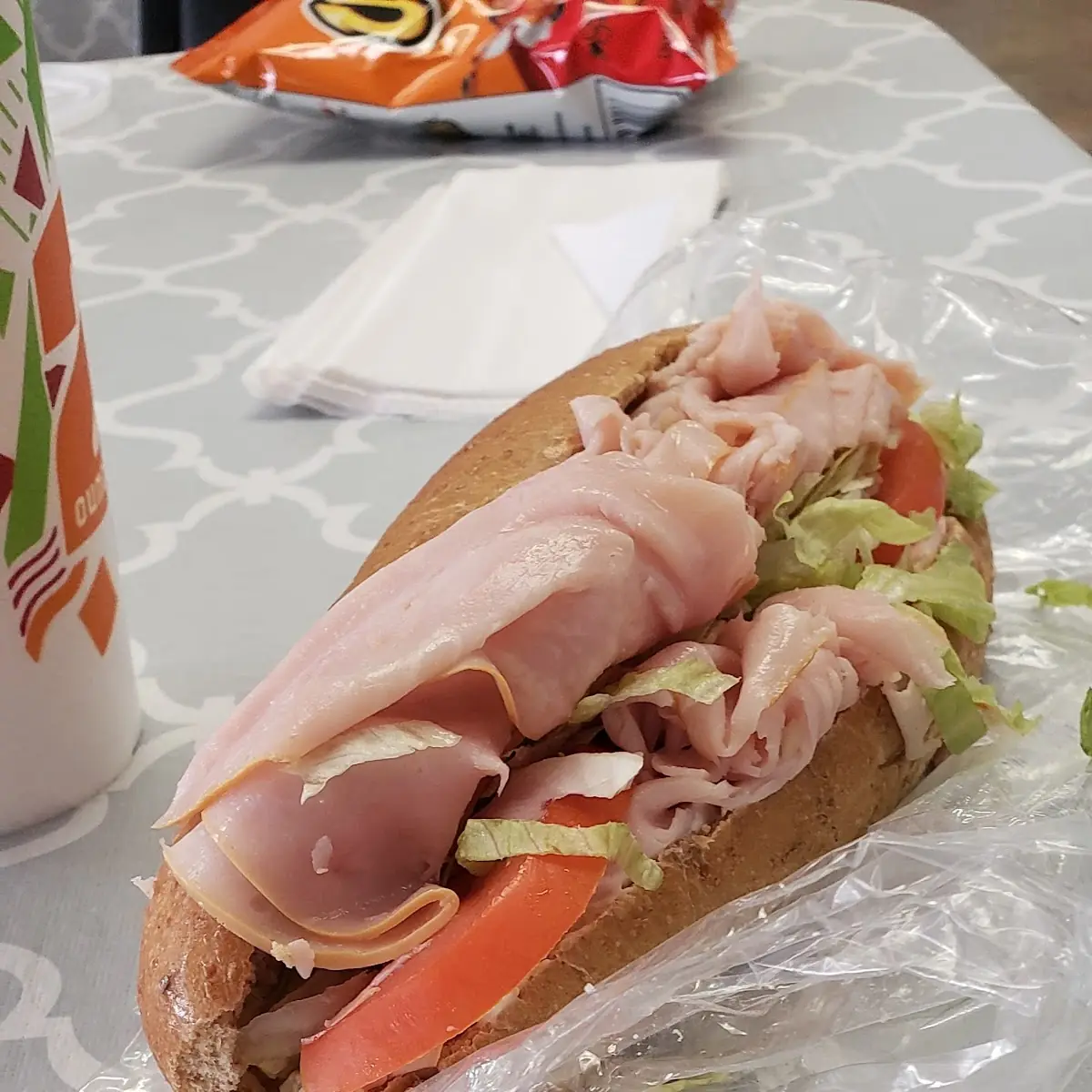 Ham and Cheese Sub