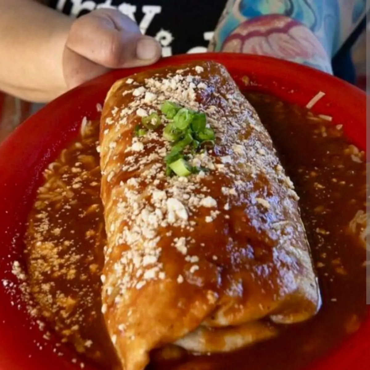 Chile Colorado Burrito