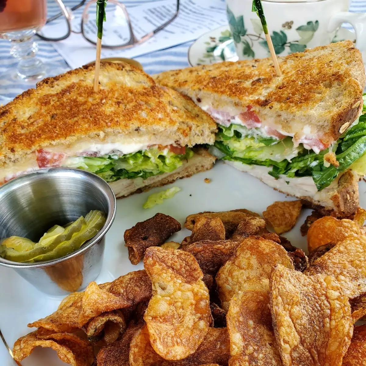 Grilled Turkey Club