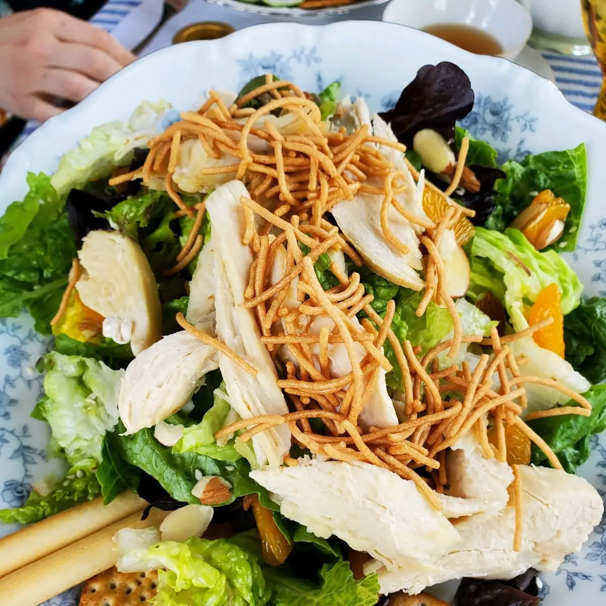 Sesame Chicken Ginger Salad