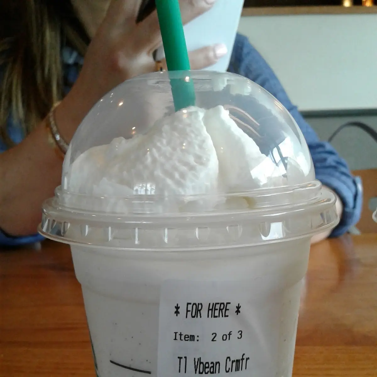 Vanilla Bean Crème Frappuccino Blended Beverage