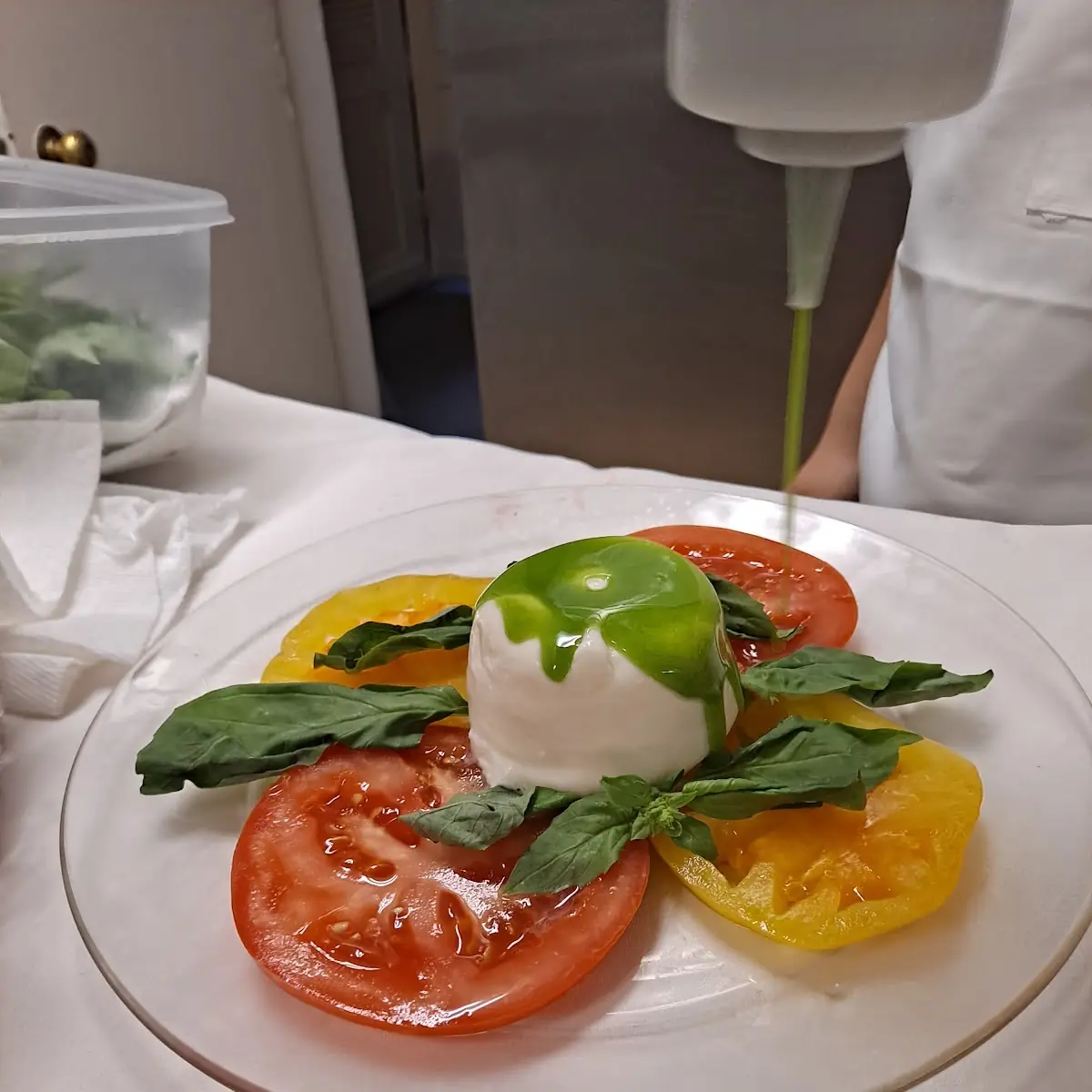 Burrata Caprese Appetizer
