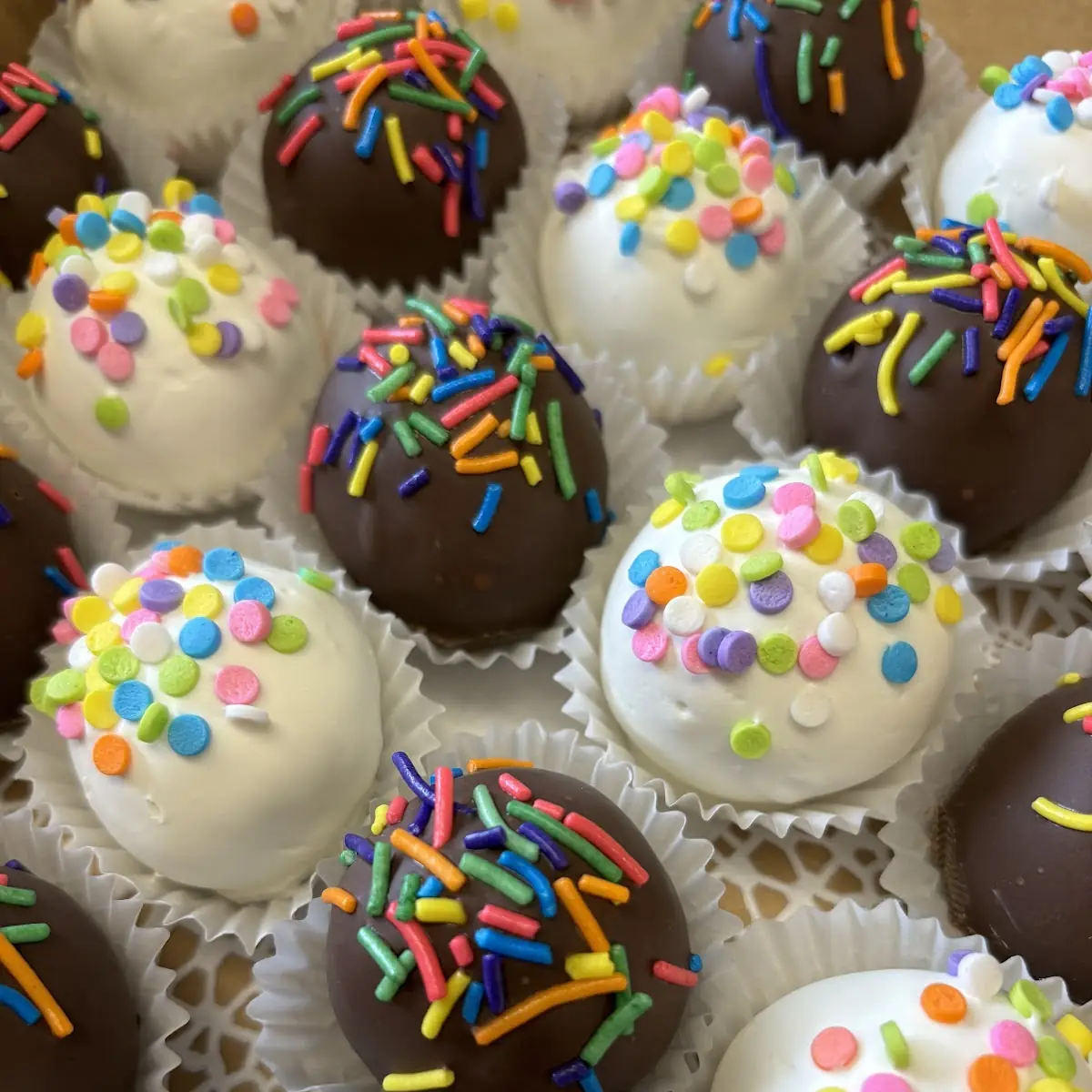 Birthday Cake Truffles