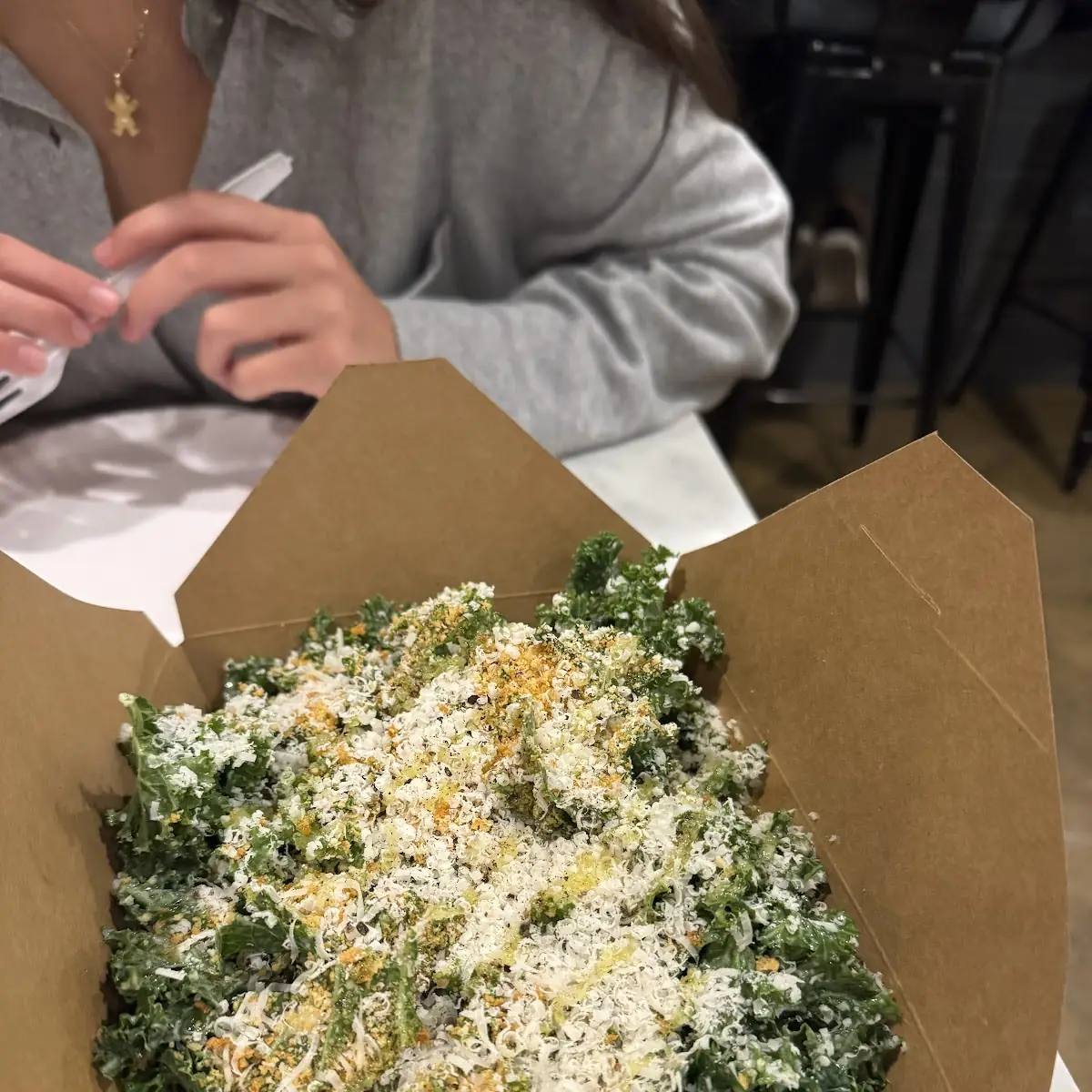 Kale Caesar Salad