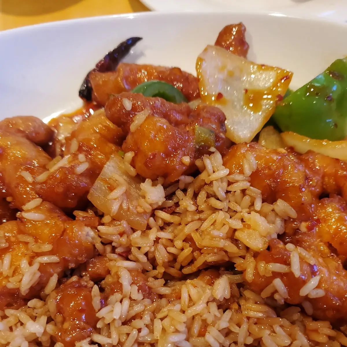 General TSO Chicken Fried Rice