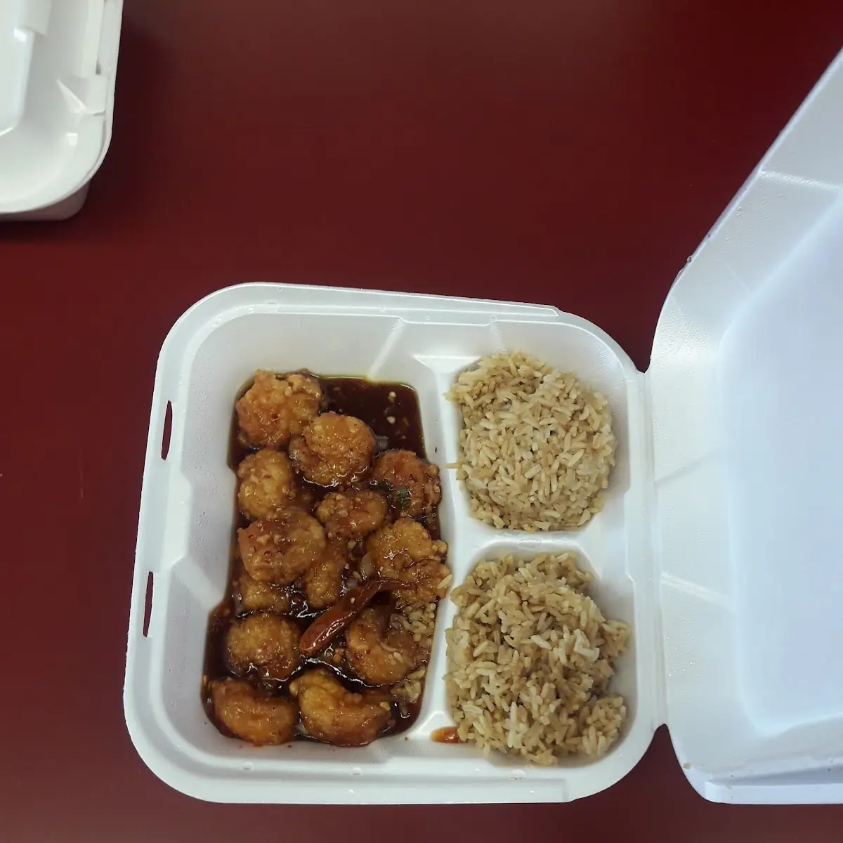 General TSO Shrimp Fried Rice