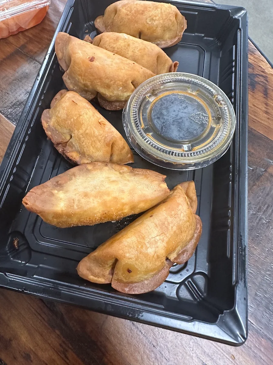 Kimchi Fried Dumplings