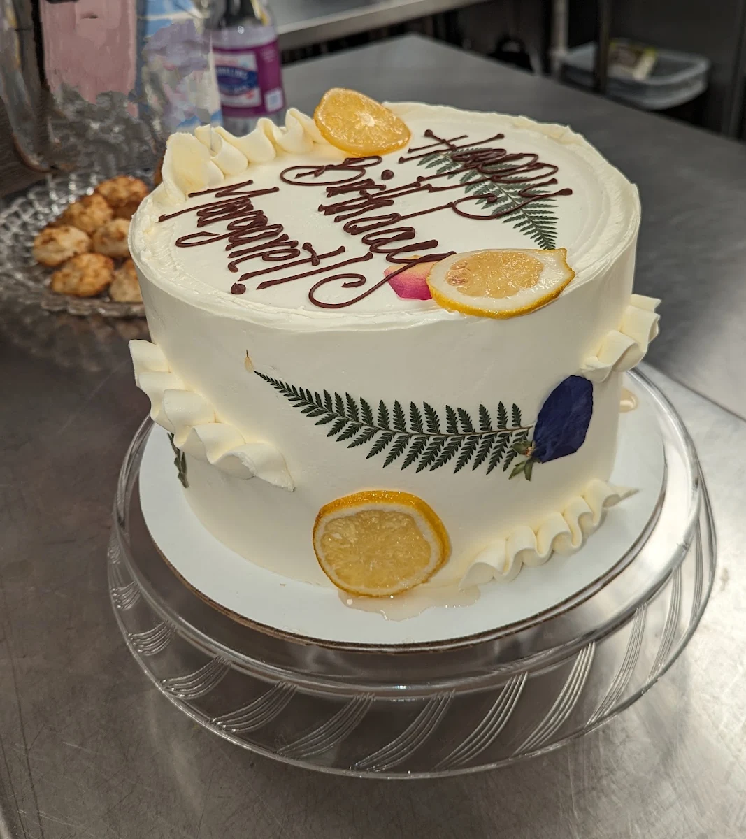 Specialty Ordered Birthday Cake