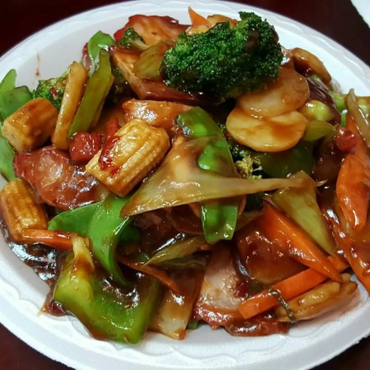 Triple Delight Hunan Style