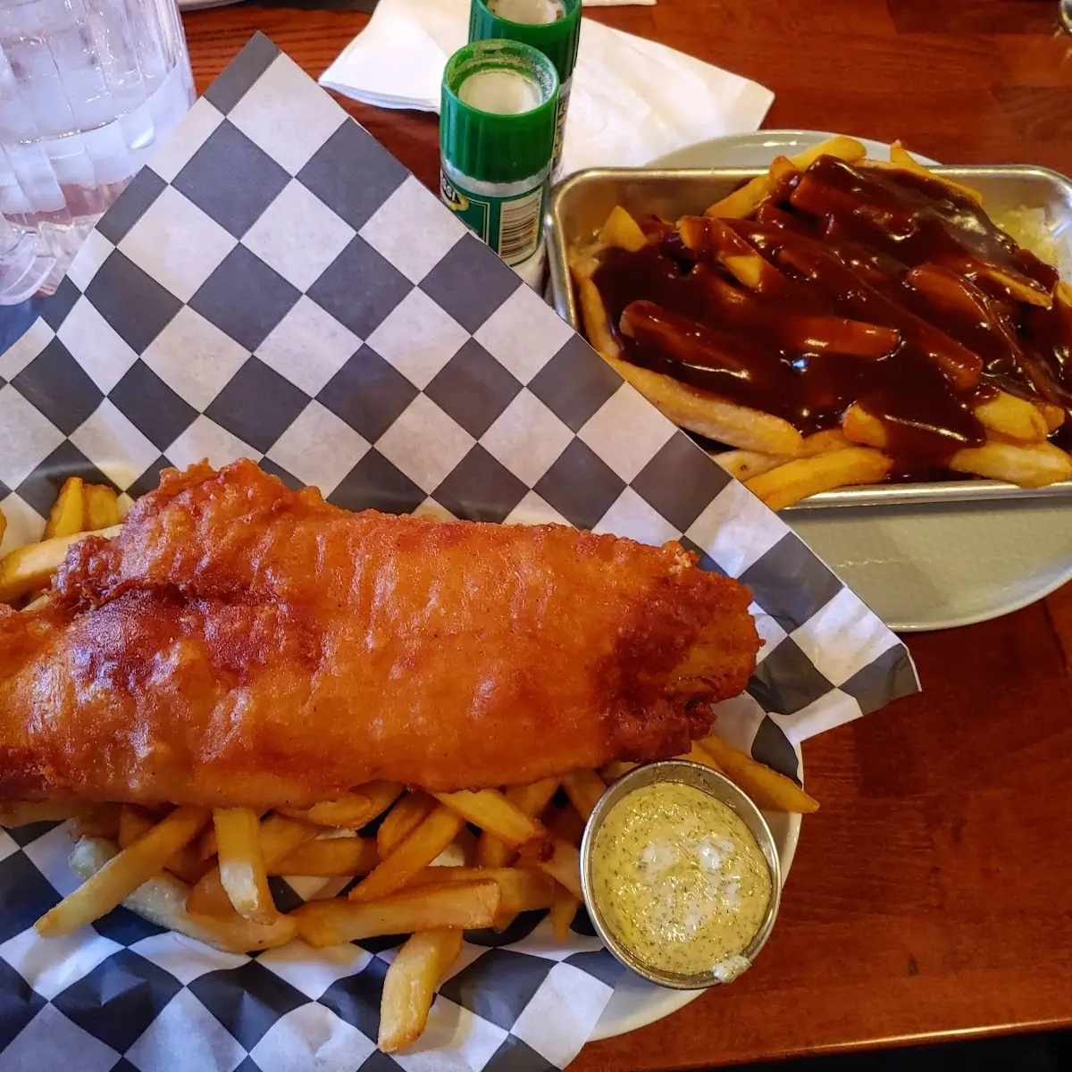 Fish Fry and Side of Poutine