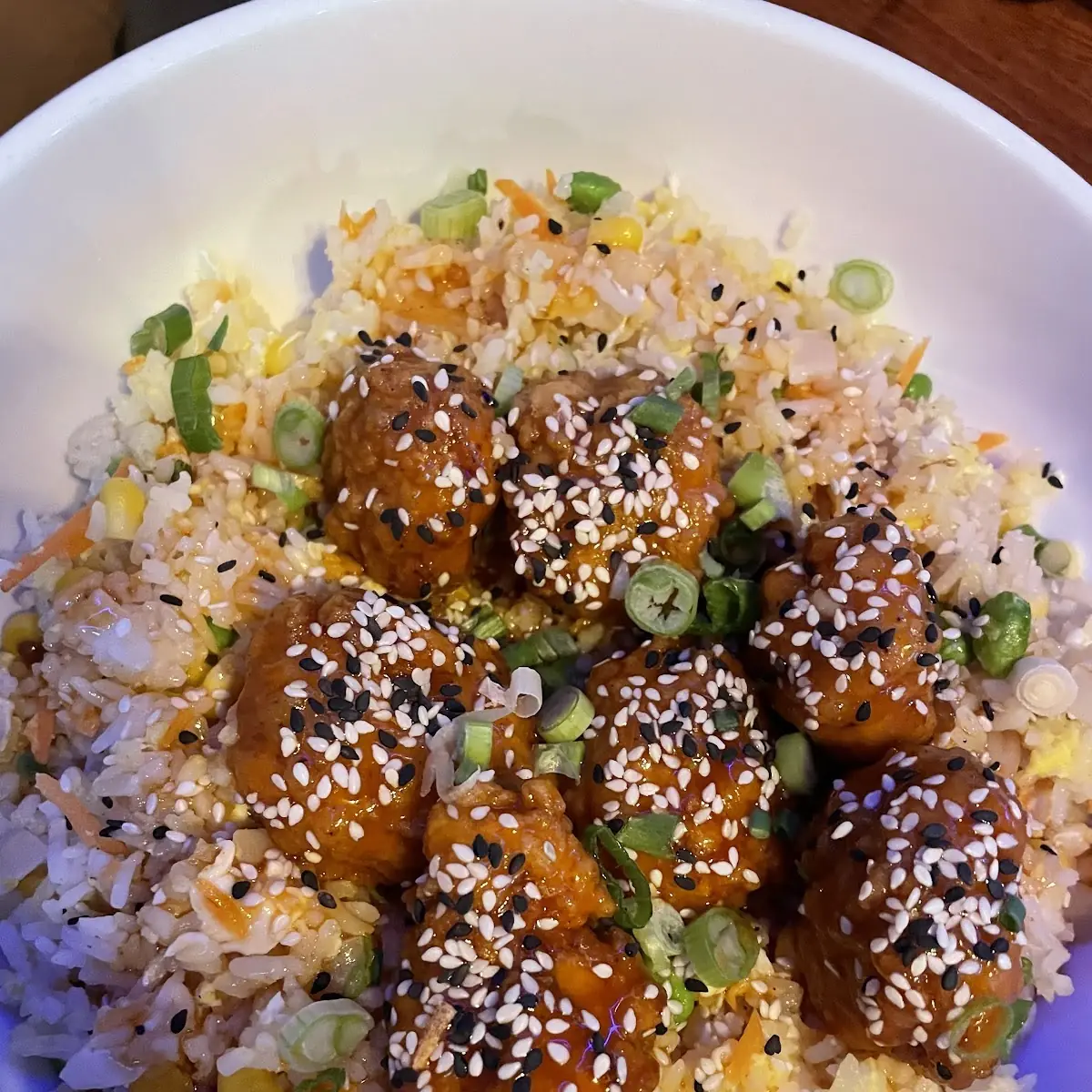 Sesame Honey Garlic Chicken