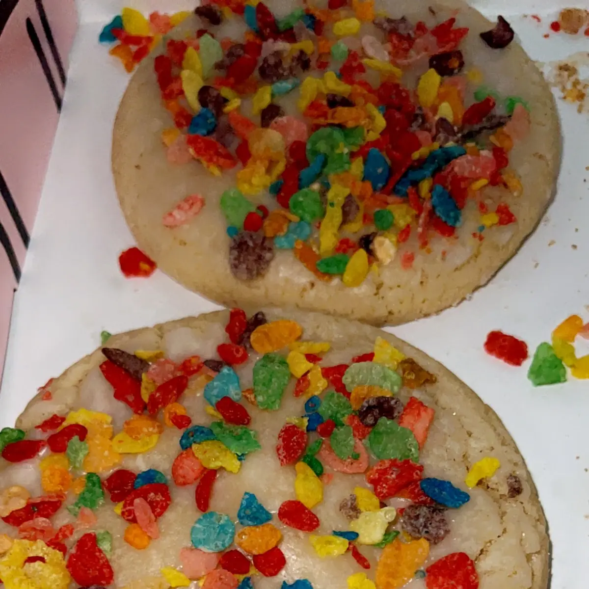 Fruity Pebbles Cookie