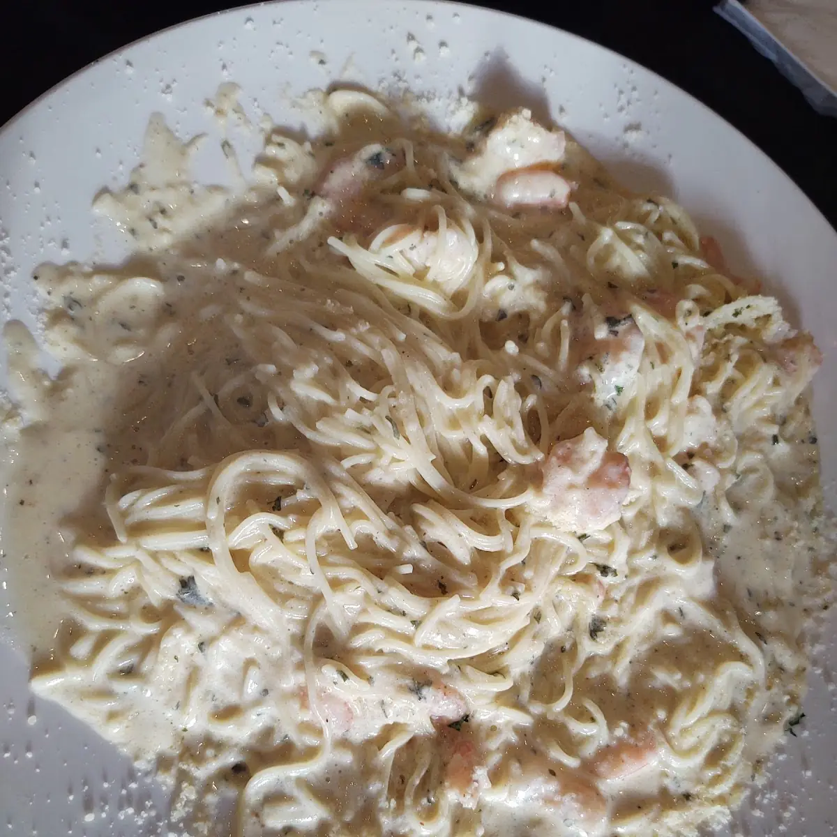 Shrimp Alfredo