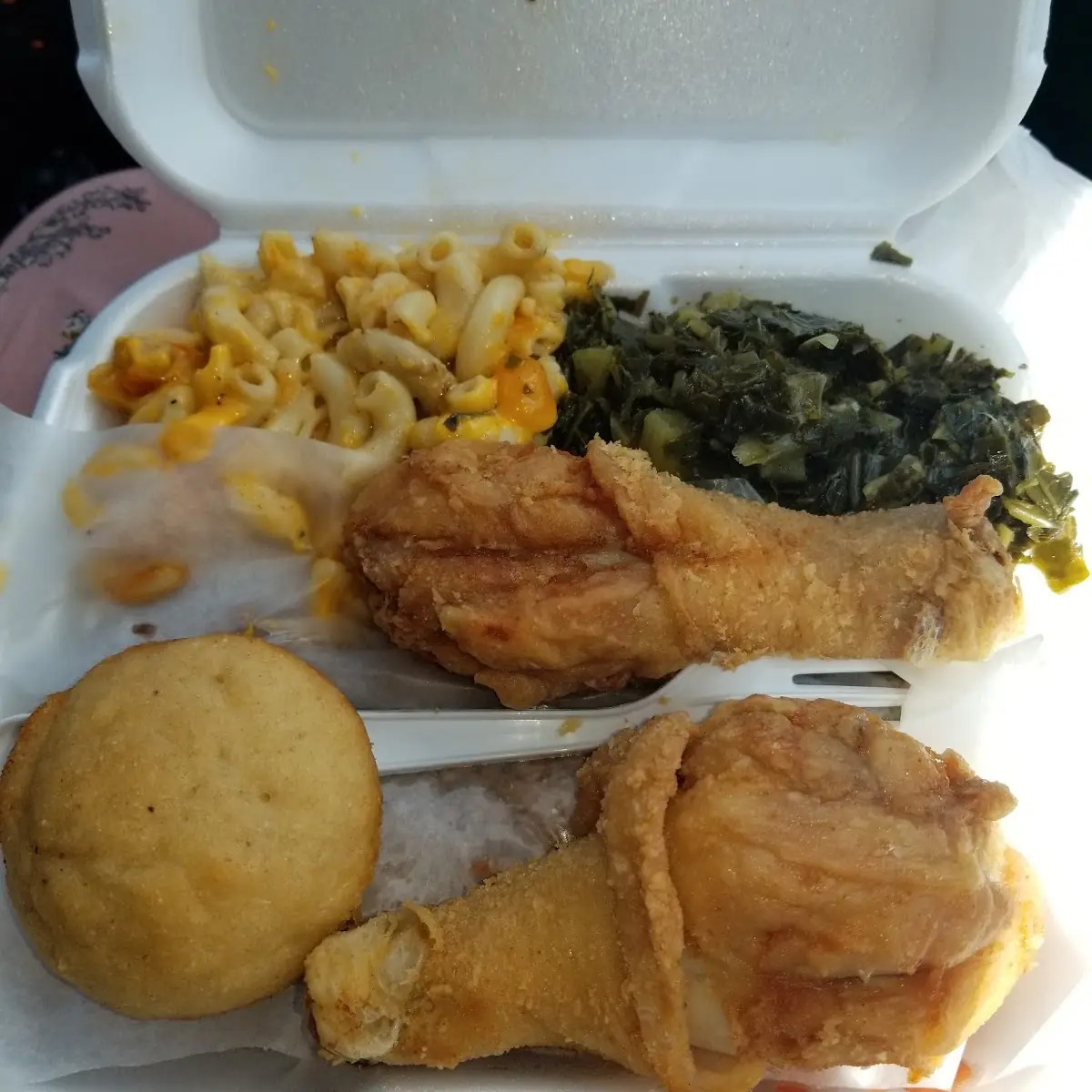 Mac and Cheese Collard Greens