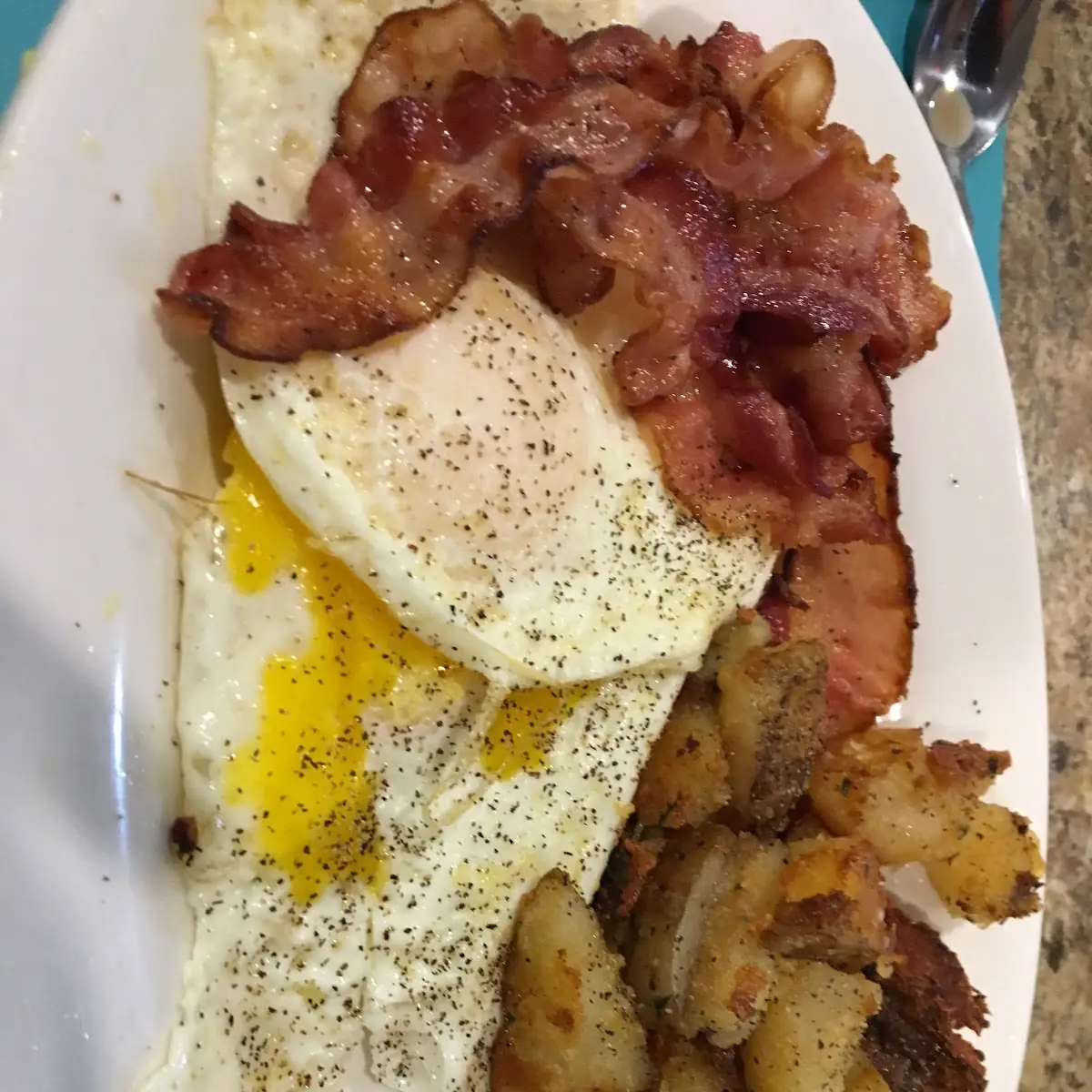 2 Eggs Bacon Home Fries