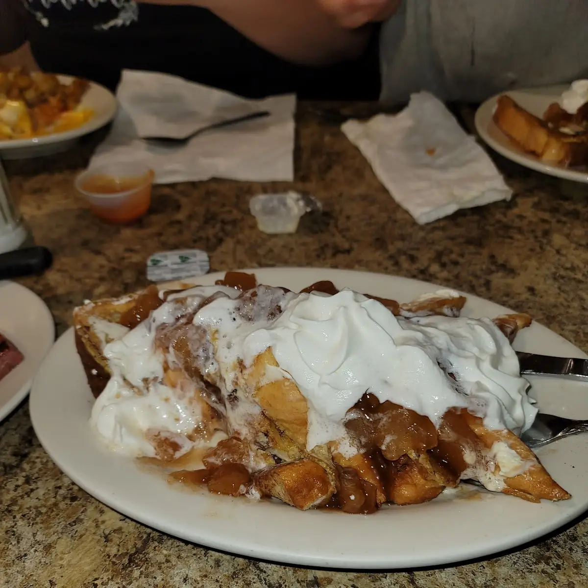 Apple Pie French Toast Special