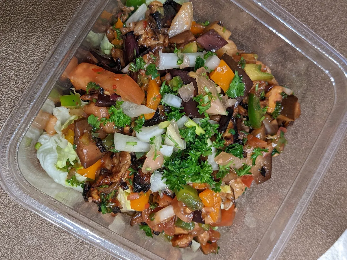 Baba Ganoush Salad, Levantine Grill (L Grill)