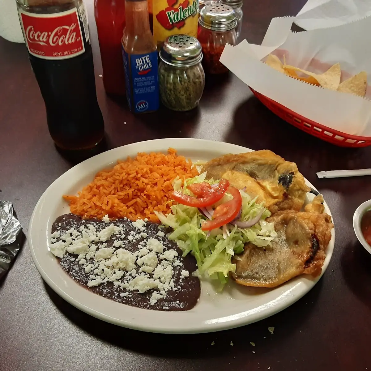 Chile Relleno Black Beans