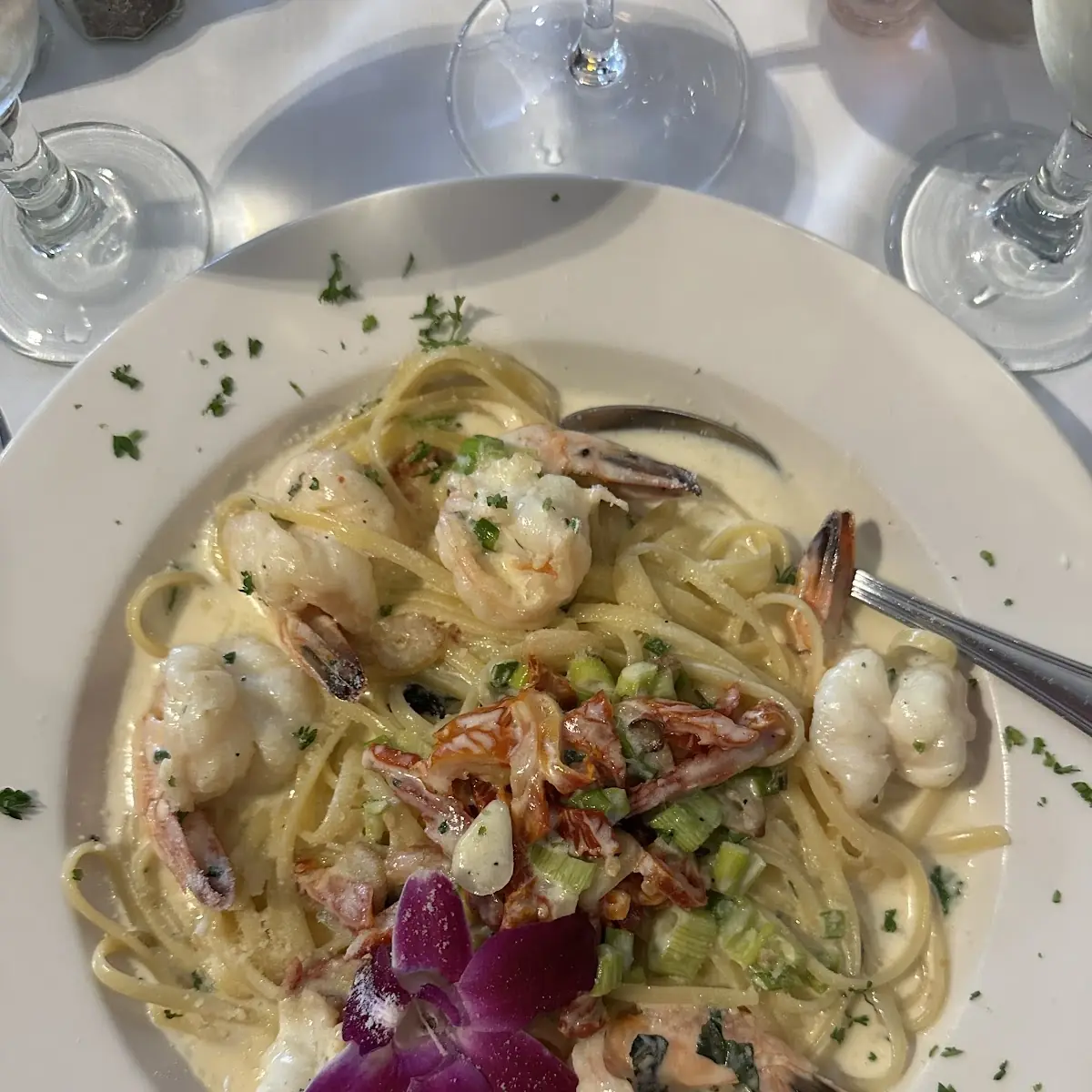 Shrimp Alfredo