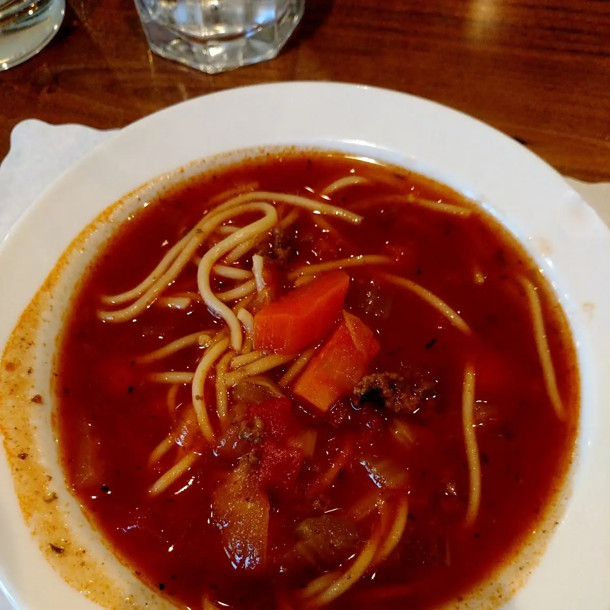 Spaghetti Soup