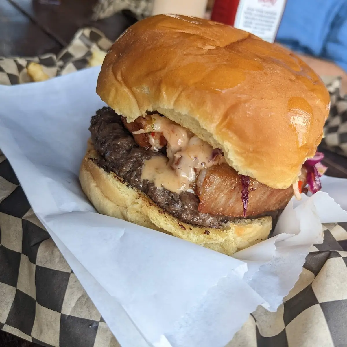 Kung Fu Grip Burger