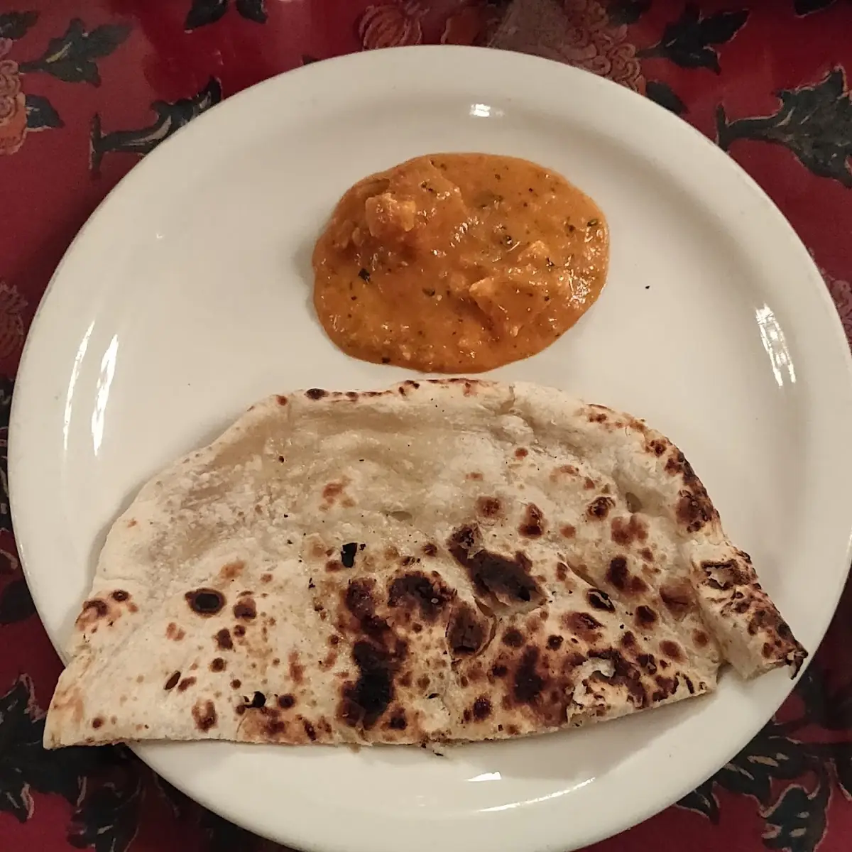 Naan with Shahi Paneer