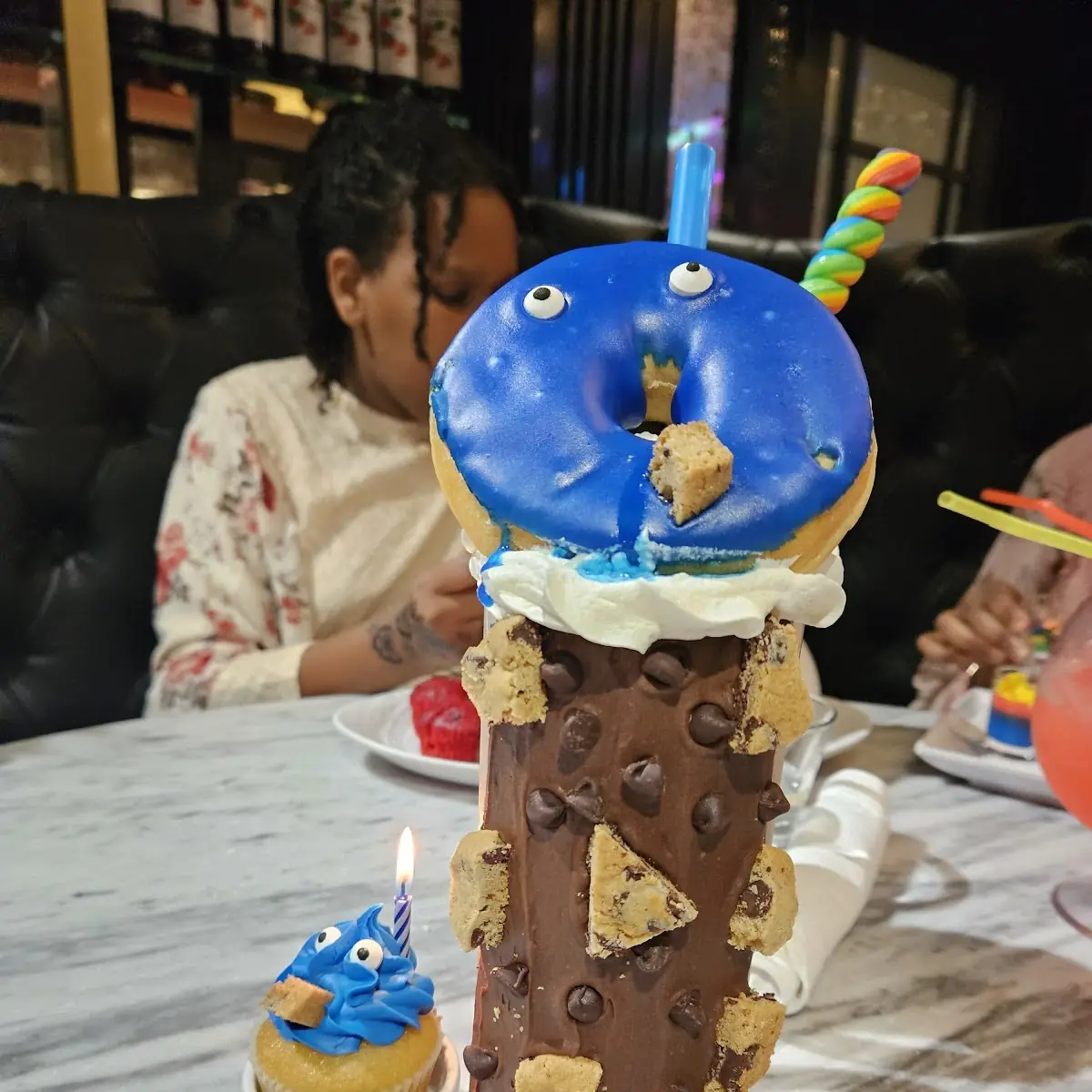 Cookie Monster Milk Shakes