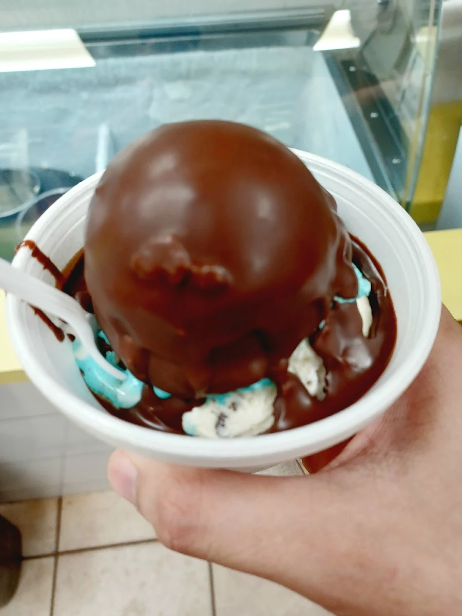 Cookie Monster Sundae