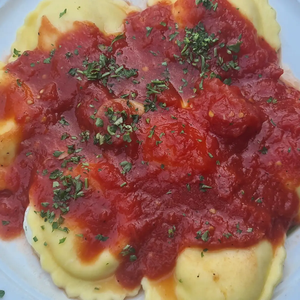 Cheese Ravioli Marinara