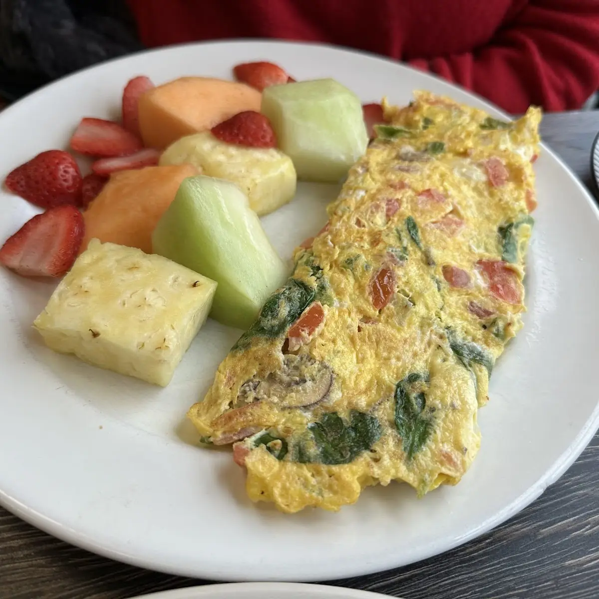 Mixed Veggies Omelet