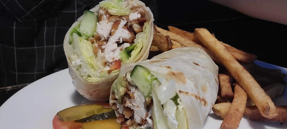 Chicken Caesar Wrap, Toby's Pub & Eatery