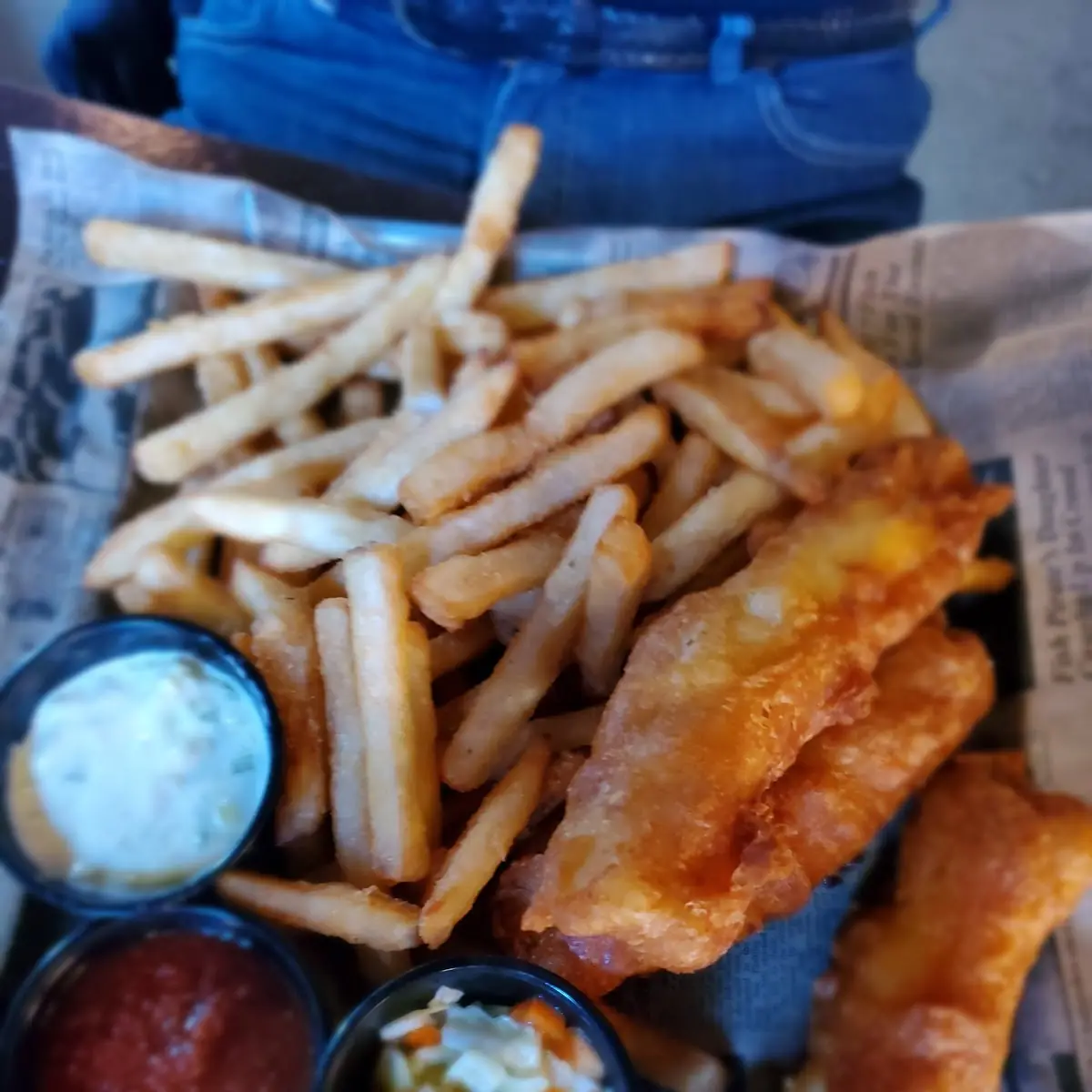 Harp Battered Fish & Chips