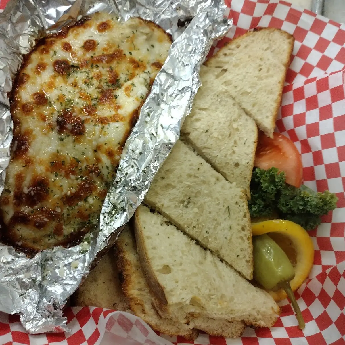 Artichoke Dip with Bread