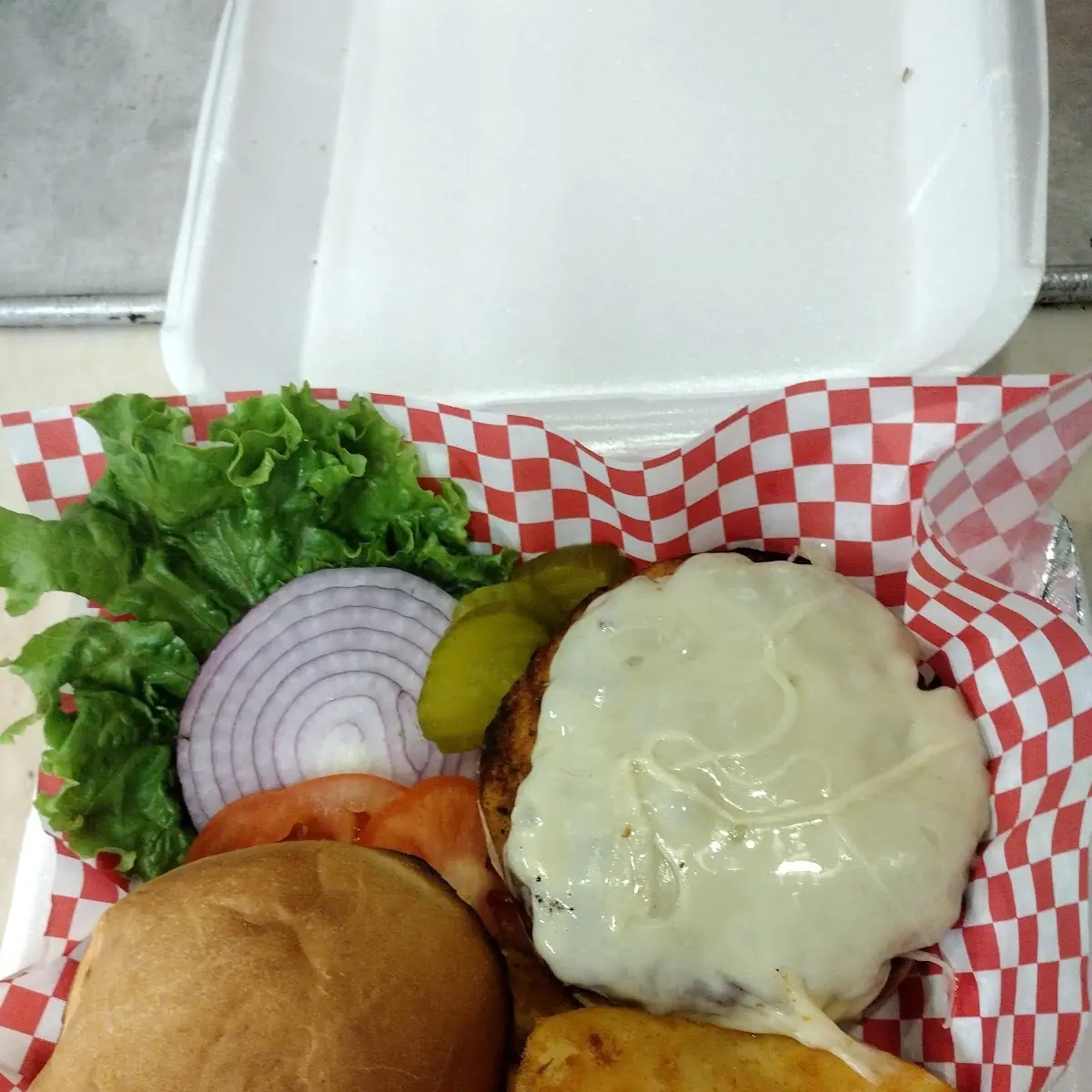 Swiss Burger with Jojo