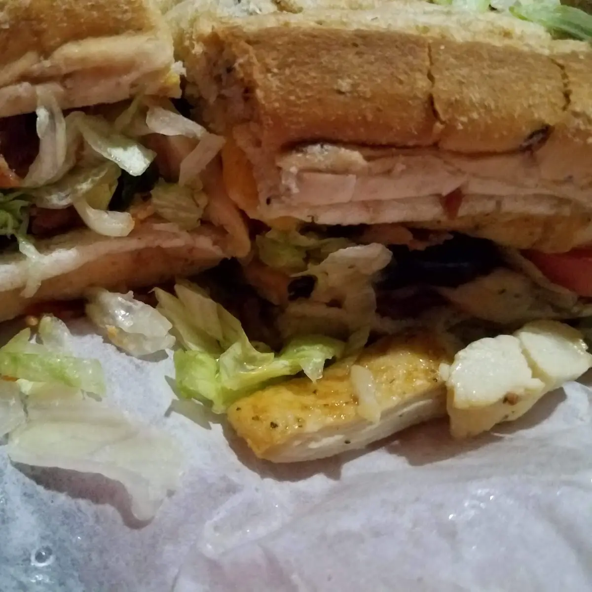Chicken Bacon Ranch Dipping Sauce Sub