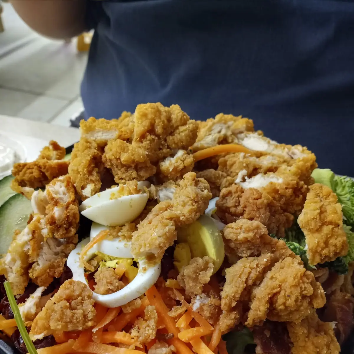 Crispy Chicken Salad