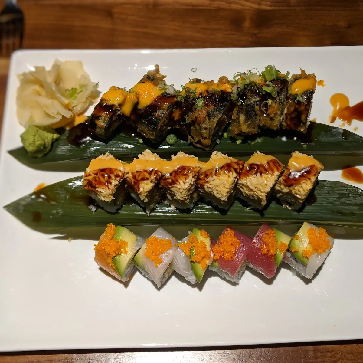 Dancing Yellowtail Roll