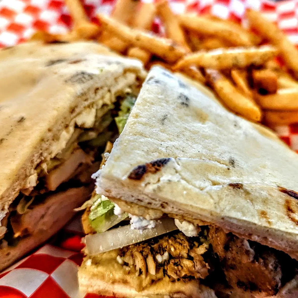Chicken Hummus and Pita