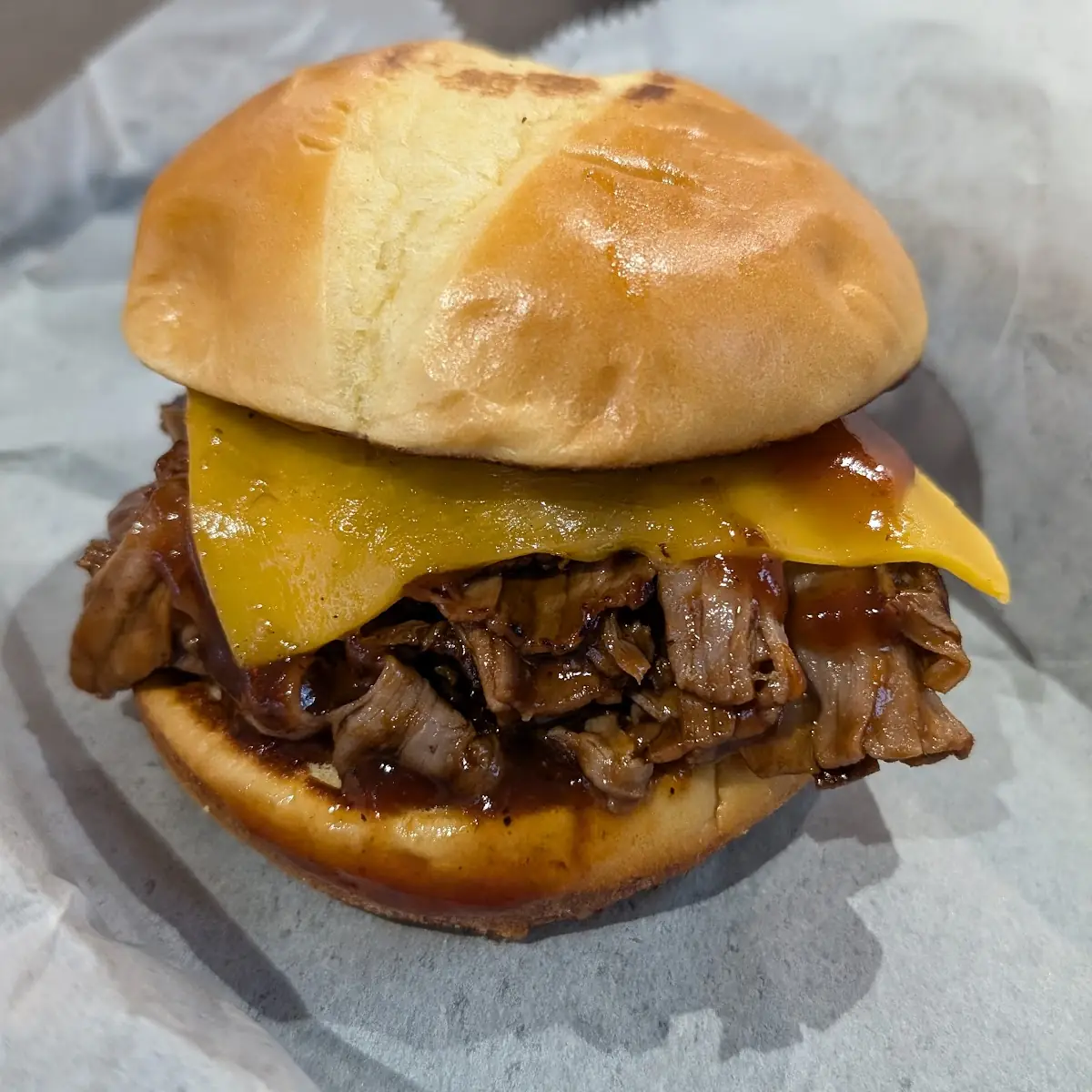 Mikes BBQ Beef Sandwich