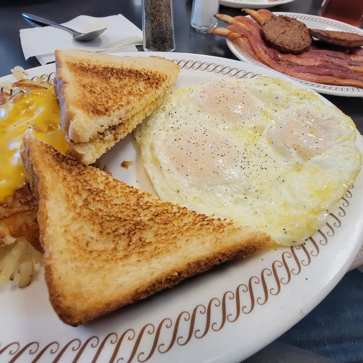 Egg & Cheese Melt Plate