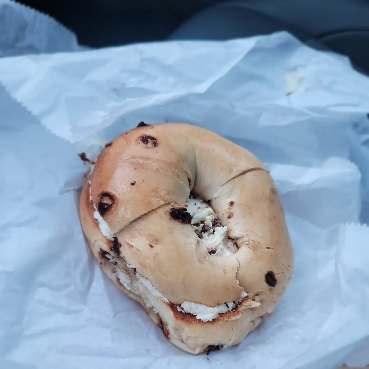 Chocolate Chip Bagel