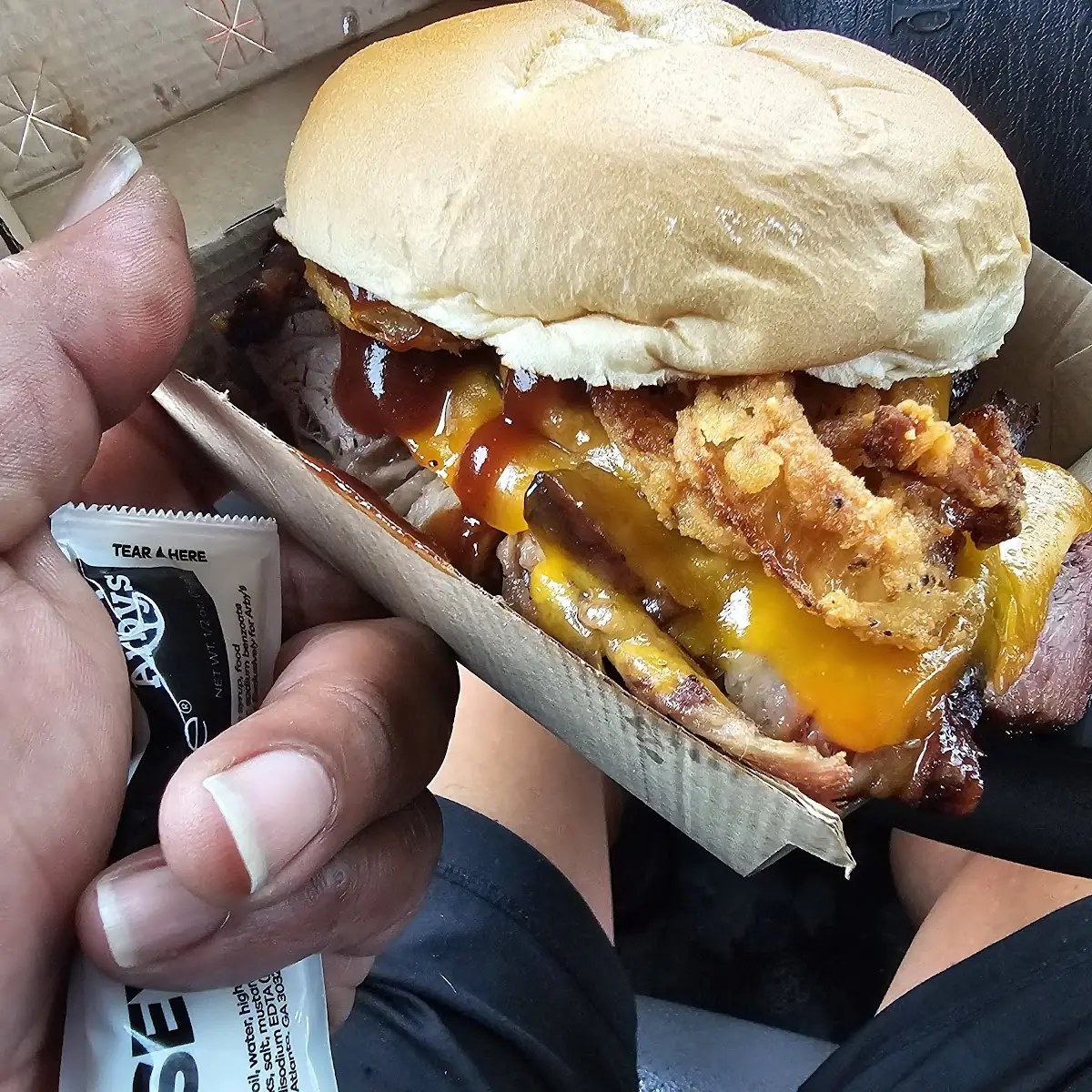 Brisket Sandwich Double Meat