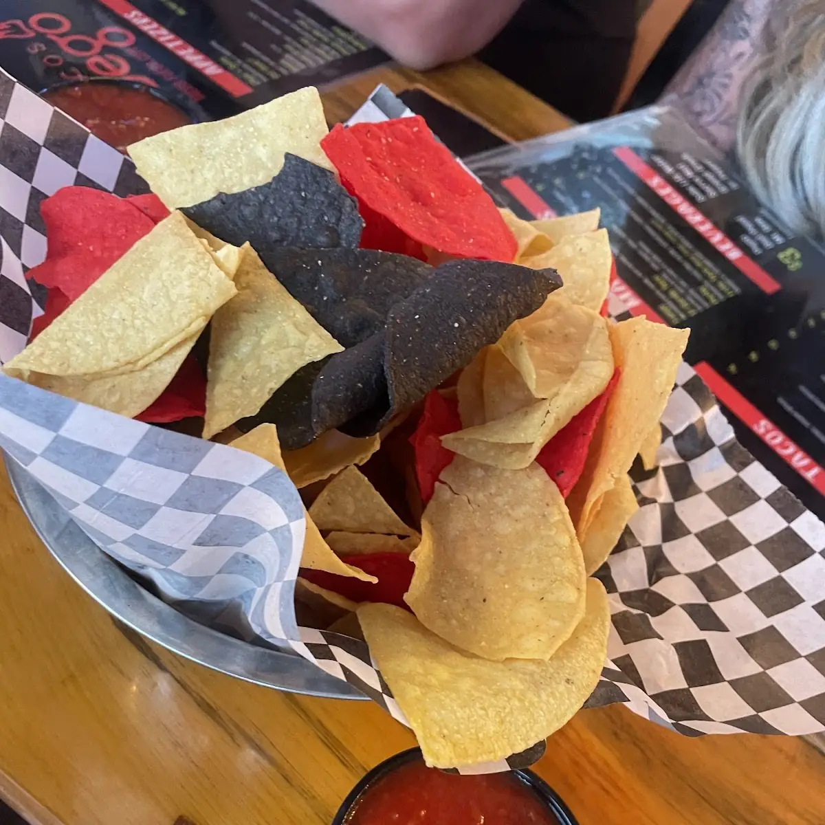 Crispy Tortilla Chips and Salsa