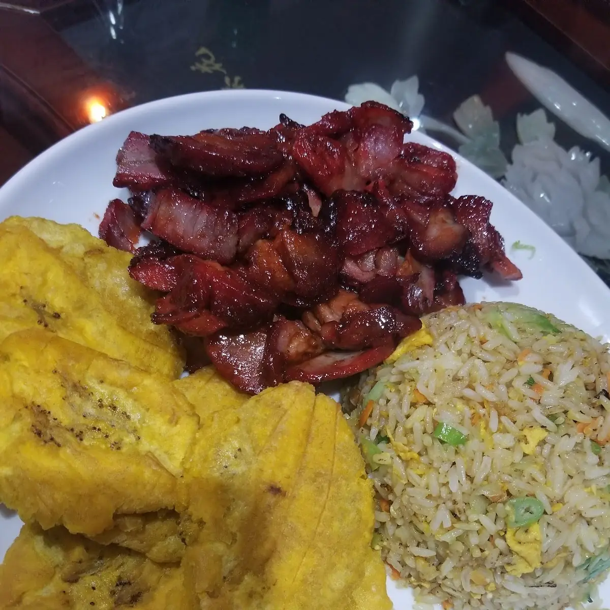 Fried Rice and Fried Plantains