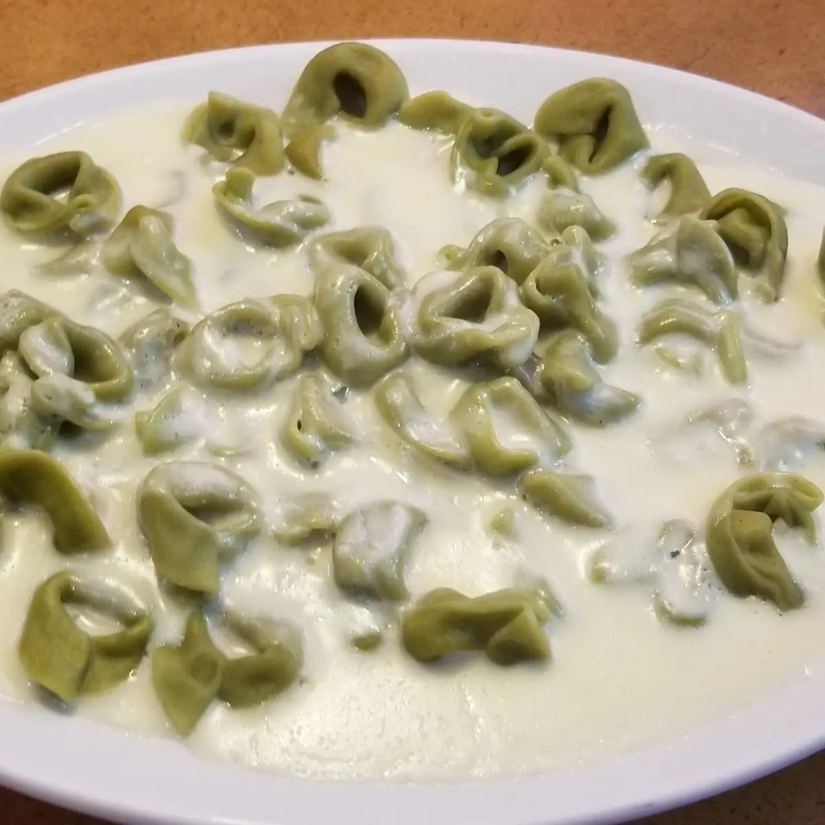 Spinach Tortellini Alfredo