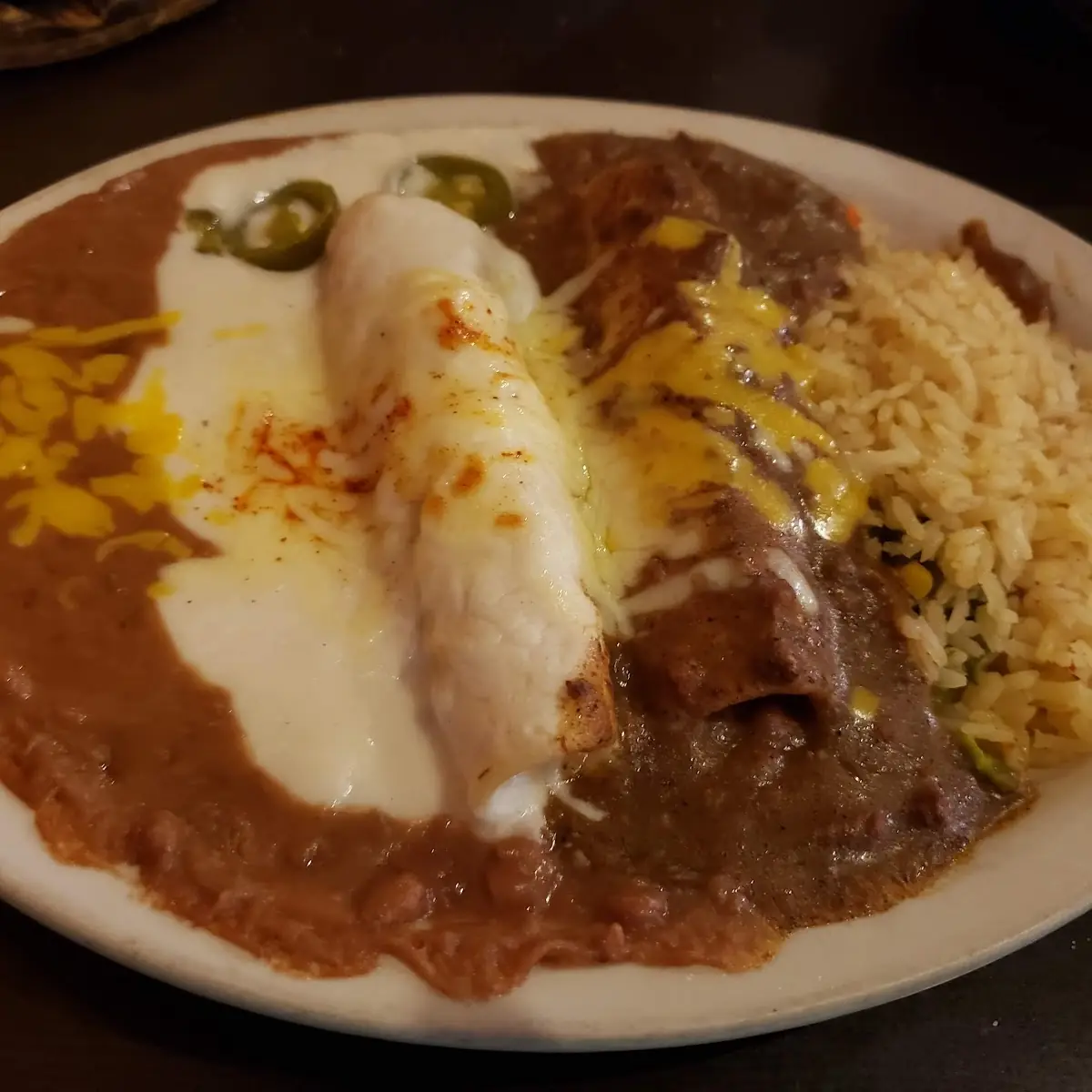 Sour Cream Chicken Enchilada