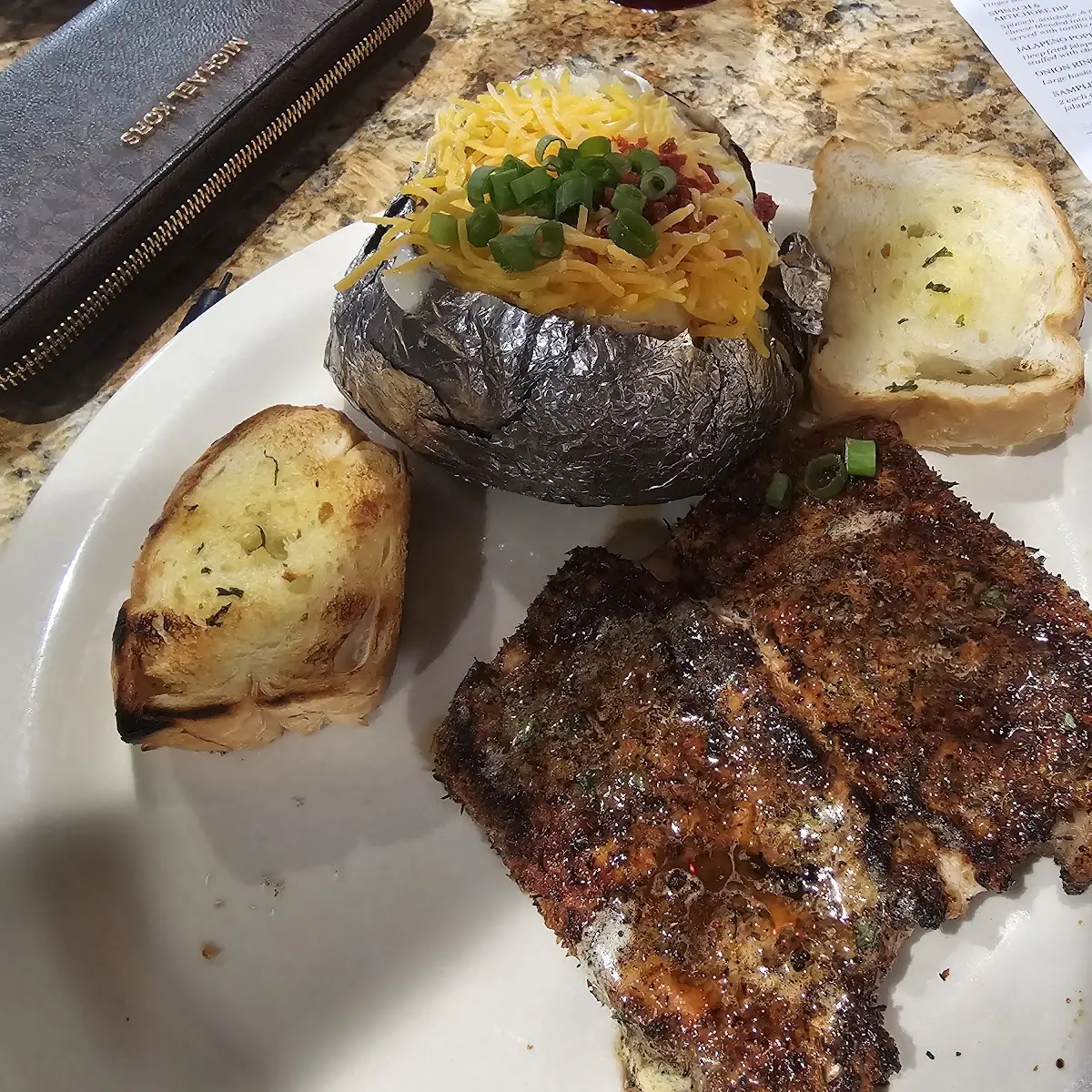 Blackened Pork Chop