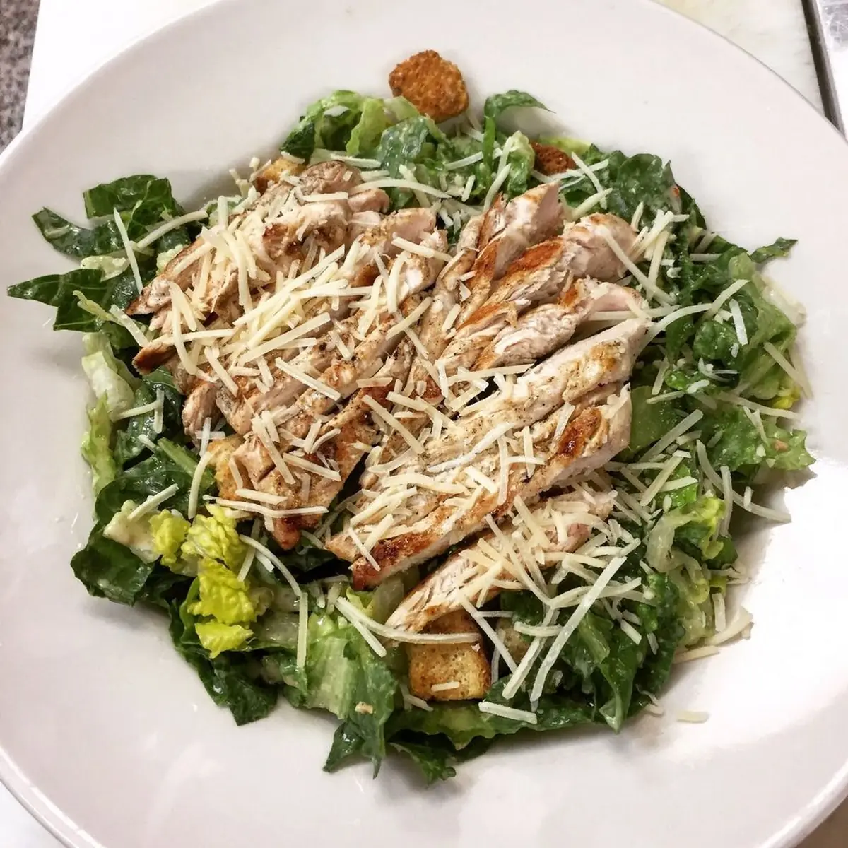 Mahi Mahi Caesar Salad