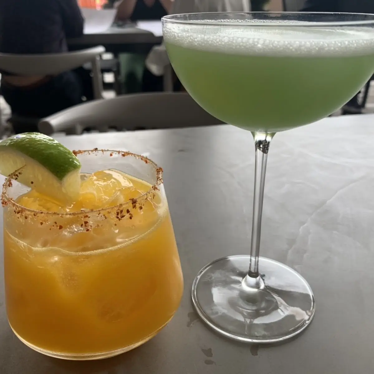 Mango Margarita & Melon Martini