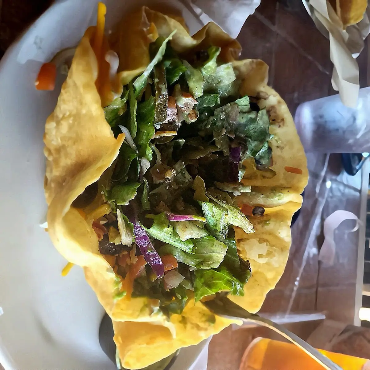 Black Beans Taco Salad